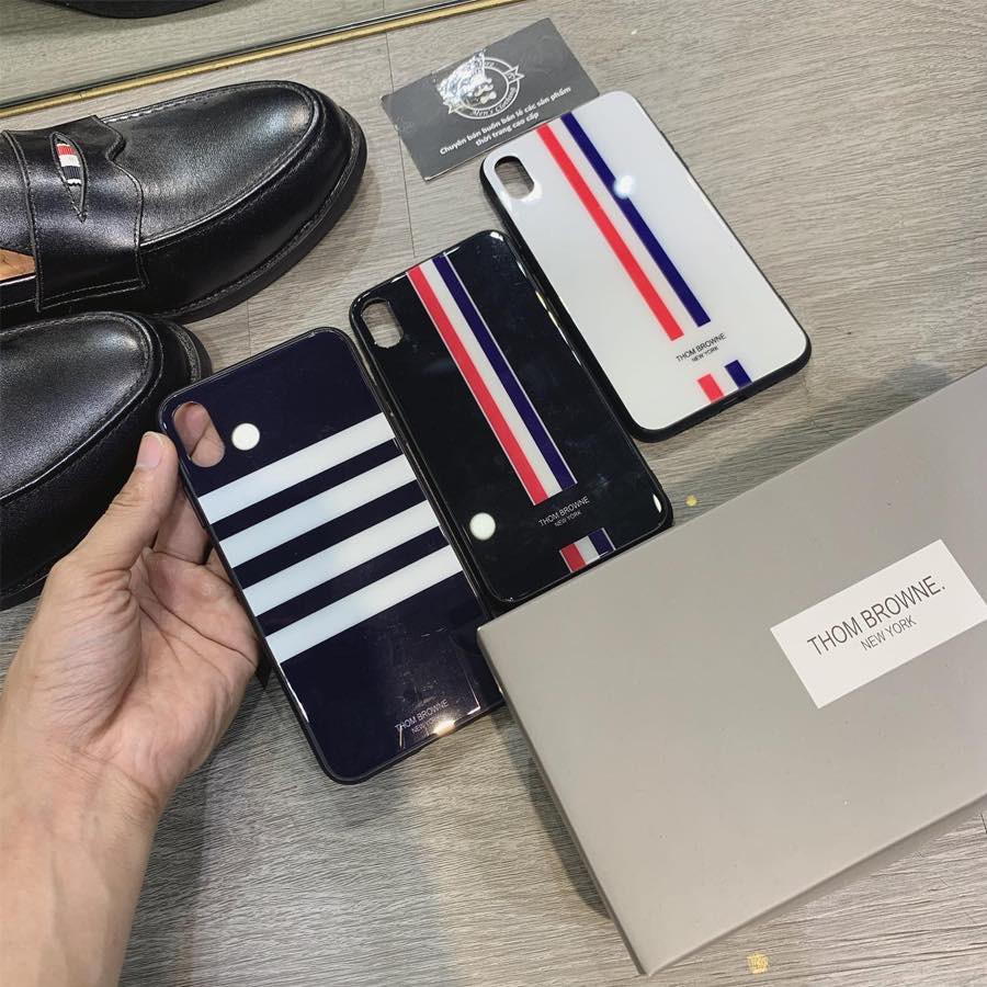 Ốp Lưng Iphone Thom Browne X/XS MAX/11/11 PRO/11 PROMAX/ 12 PRO MAX