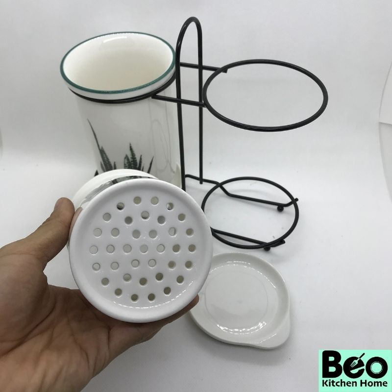 Ống cắm đũa, thìa bằng sứ cao cấp - hàng xuất Nhật | BigBuy360 - bigbuy360.vn