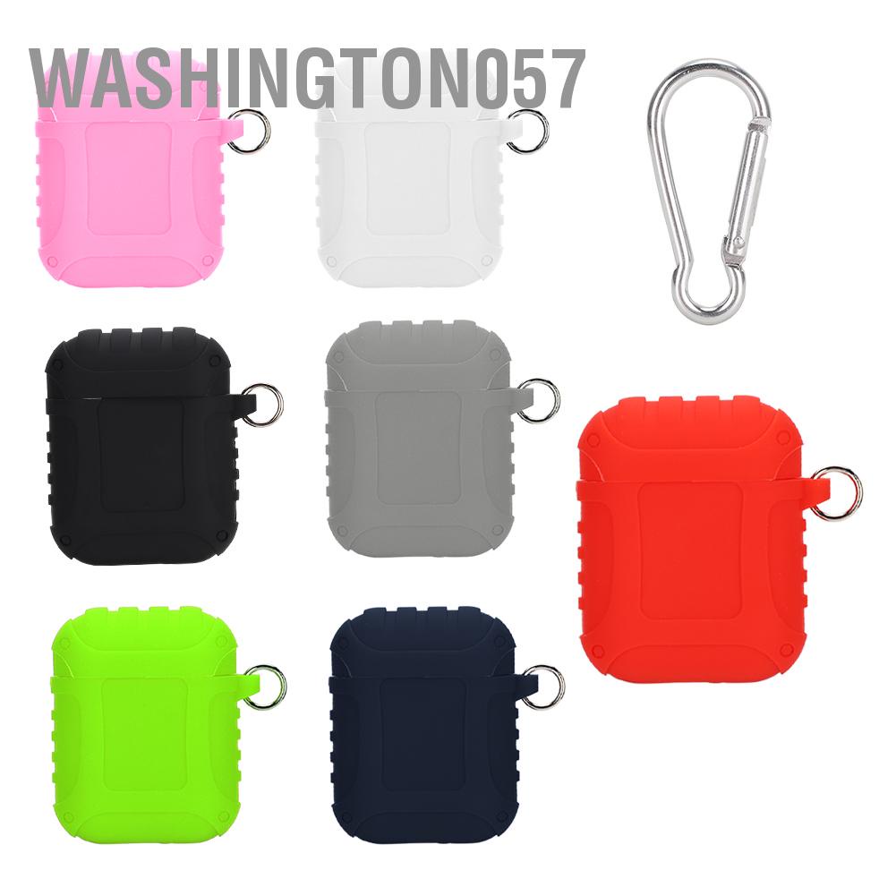 Hàng Hot Đơn giản Phong cách Doanh nhân Hộp sạc tai nghe Bluetooth Nắp đậy bảo vệ cho AirPods Washington057 Hàng giao ngay