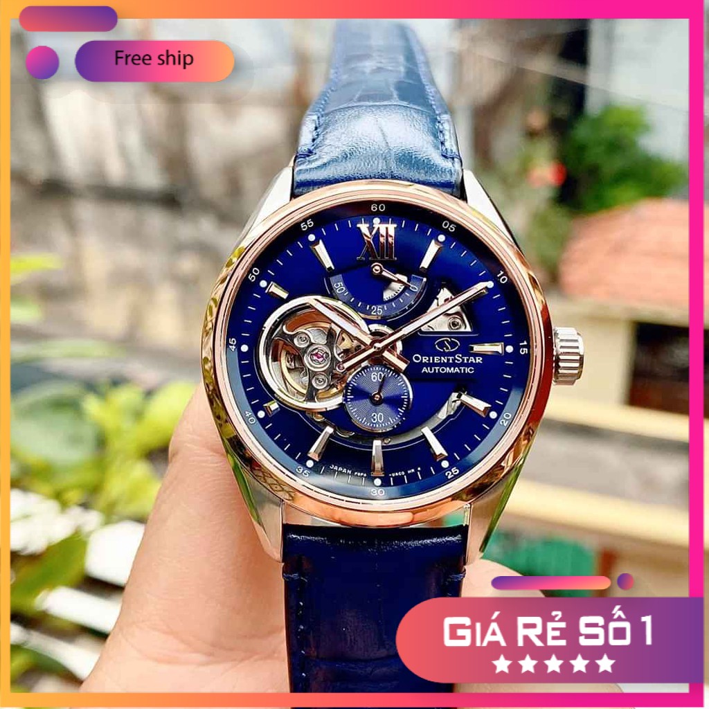 Đồng hồ Nam chính hãng Orient Star RE-AV0111L00B (Bản giới hạn) New 2019-Máy cơ tự động Automatic-Dây da-Size 41mm