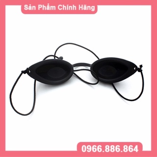 Kính đen CAO SU bảo vệ mắt cho khách hàng, dùng trong spa