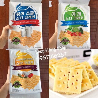 Bánh quy soda ăn kiêng rau củ Hàn Quốc 400g