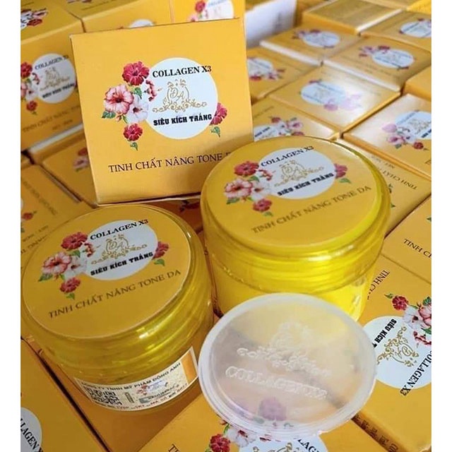 Combo Kem Kích 10 món - Dùng để trộn cho Kem Body nhanh trắng hơn- Có 3c3 abutine - x3 collagen