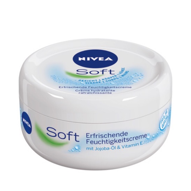 Kem dưỡng ẩm toàn thân Nivea Soft Đức 200ml