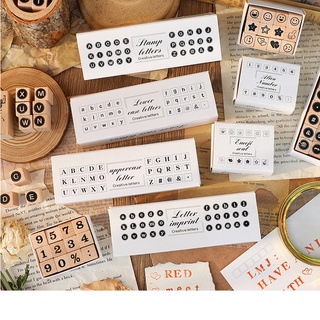 Bộ con dấu Chữ và Số các loại