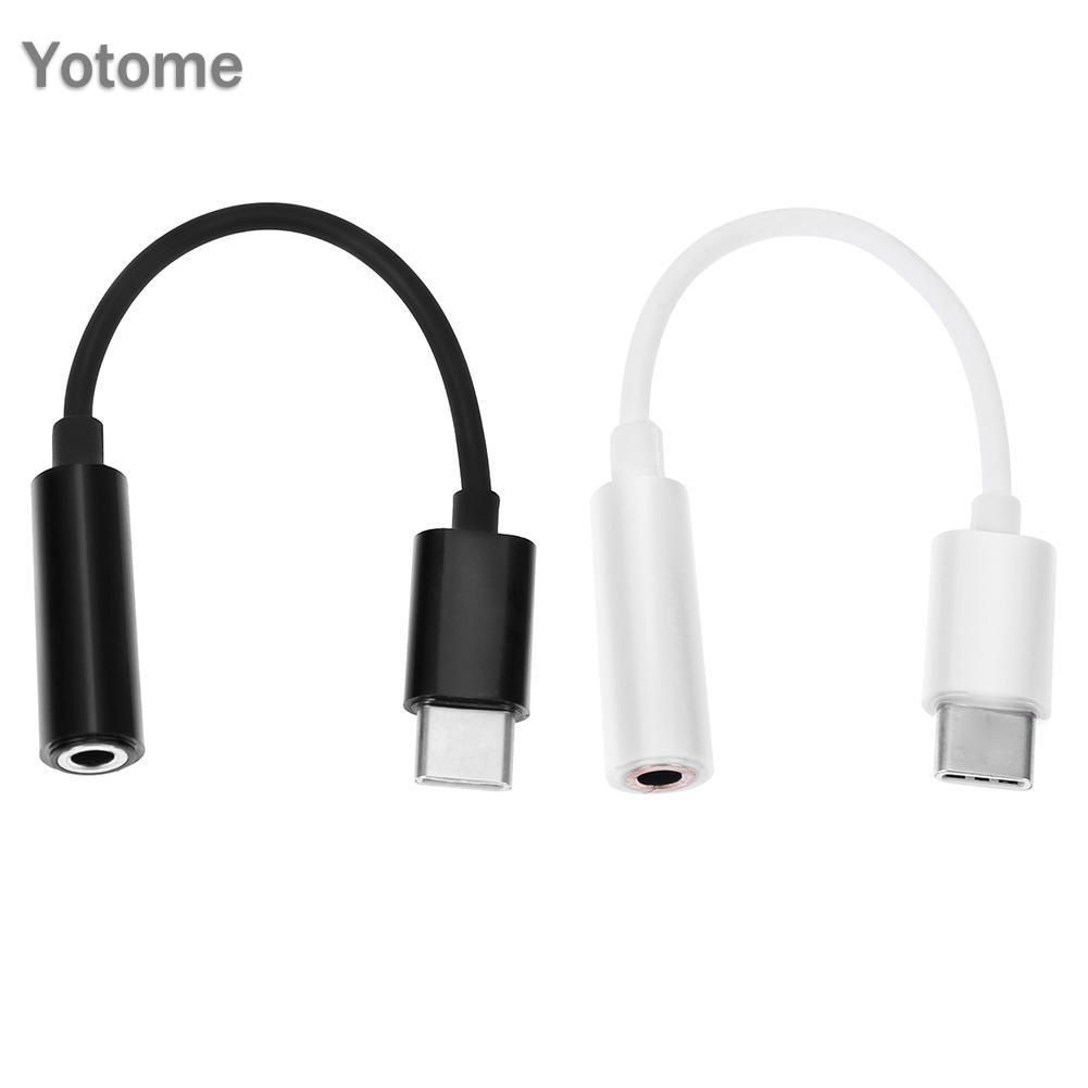 Dây Cáp Chuyển Đổi Âm Thanh Tai Nghe Đầu Cắm Usb 3.1 Type-C Sang Ổ Cắm 3.5mm