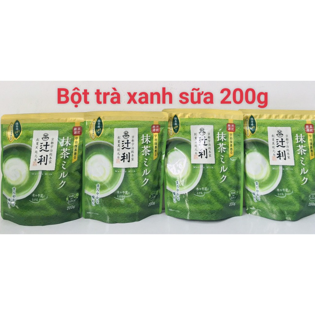 Bột Trà Xanh Sữa 200g Matcha Milk - Nhật Bản