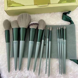 Set cọ trang điểm Fix+ 13 cây - Tặng kèm hộp và túi nhung rút xịn mịn xịn sò