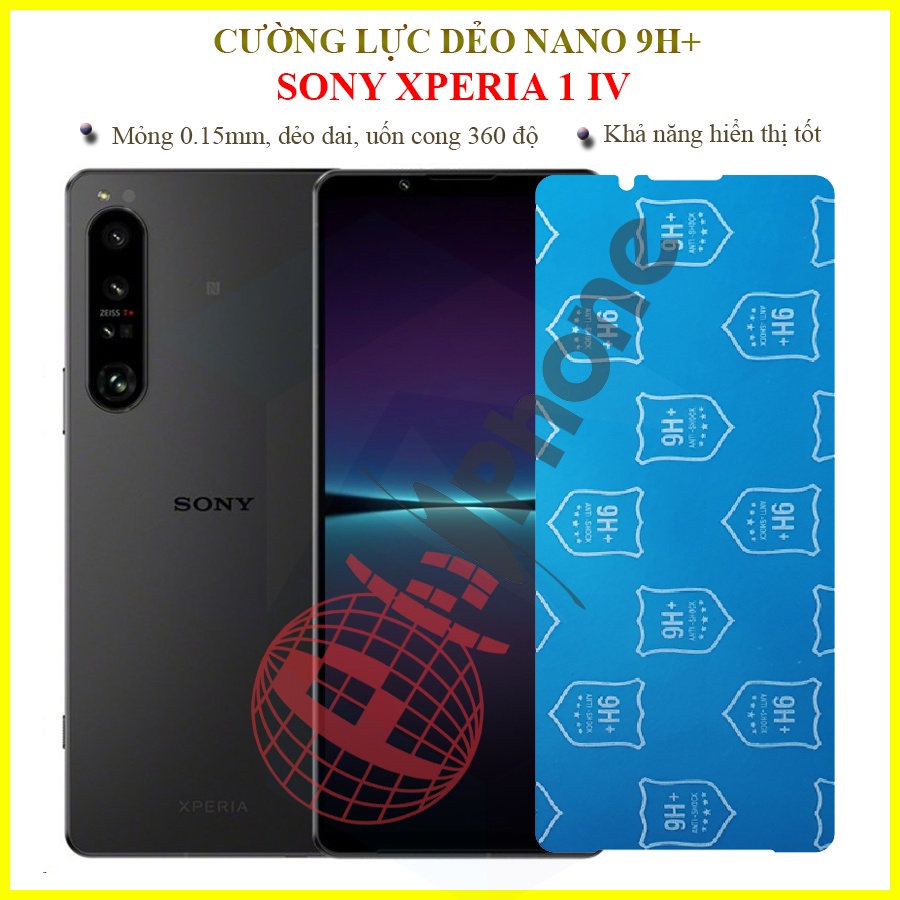 Dán cường lực dẻo nano trong hoặc nhám cho Sony Xperia 1 Mark 4 (Xperia 1 IV)