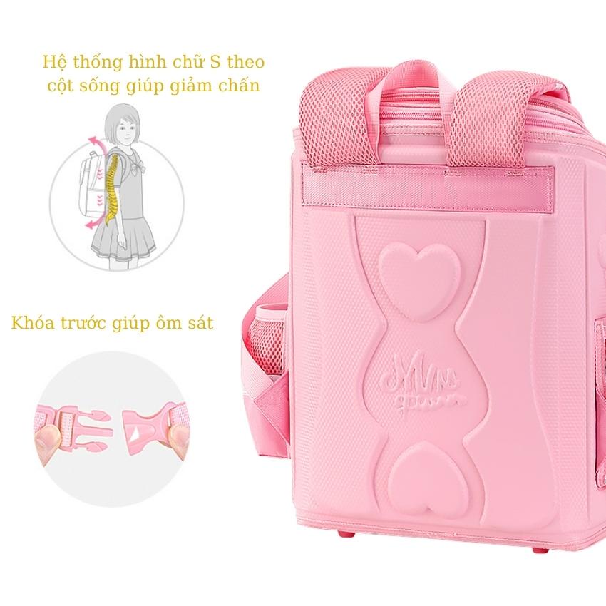 ⚡ Balo chống gù cho bé ⚡ CHỐNG NƯỚC   ⚡ Balo Chống Gù Học Sinh Tiểu Học Lớp 1- Lớp 5