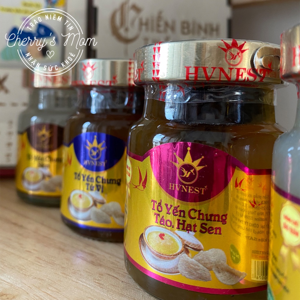 Tổ Yến Sào Chưng Táo Đỏ Hạt Sen Hoàng Việt (01 Hũ) Chưng Sẵn 70ml Chính Hãng Nha Trang Khánh Hòa Cho Người già, Người ốm | BigBuy360 - bigbuy360.vn