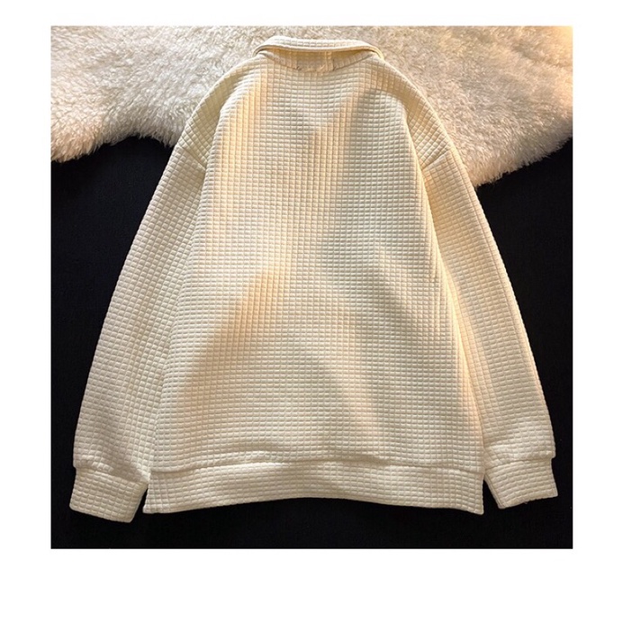 [Kèm ảnh thật cuối post] Áo sweater có cổ phong cách đơn giản dễ mặc dễ phối đồ | BigBuy360 - bigbuy360.vn