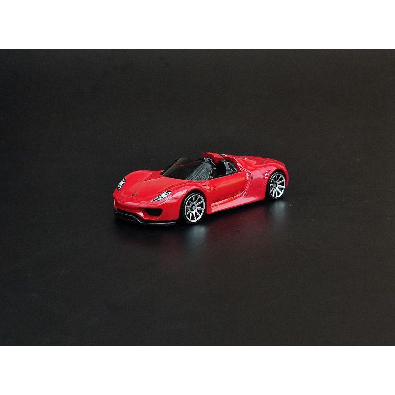 Hotwheels Xe Model porsche 918 spyder Đỏ