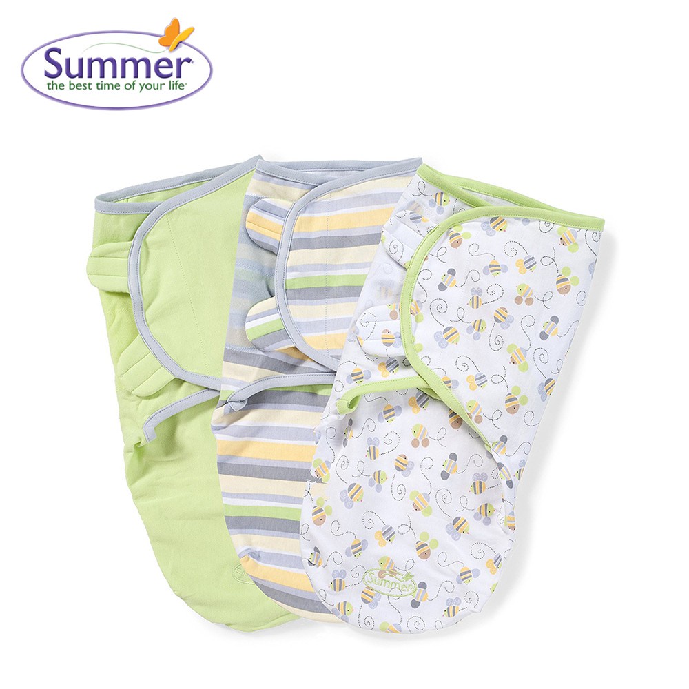 Chăn quấn Summer Infant Busybee - Swaddleme - Oragami Dino S - ABC Alaphabet S