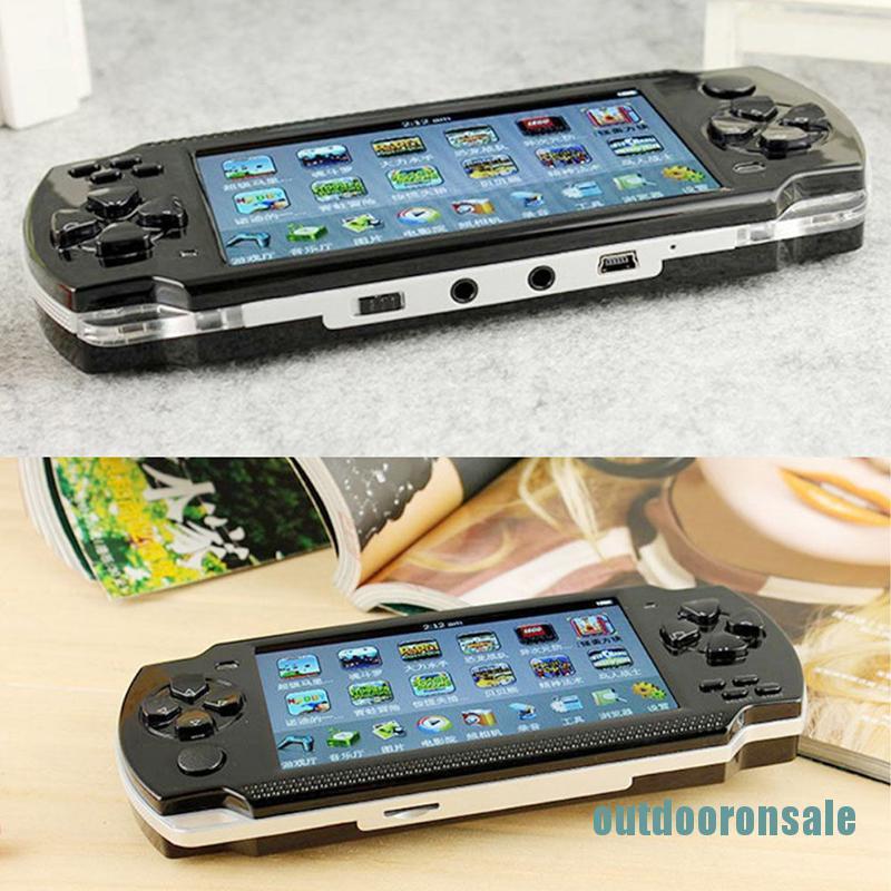 Máy Chơi Game Cầm Tay X6 8g 32 Bit 4.3 "Psp 10000 Trò