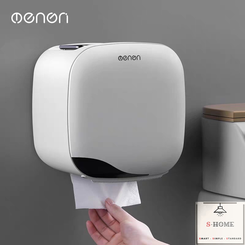 [Mã LIFEXANH24 giảm 10% đơn 99K] Hộp đựng giấy vệ sinh cao cấp Oenon - lắp đặt dán tường