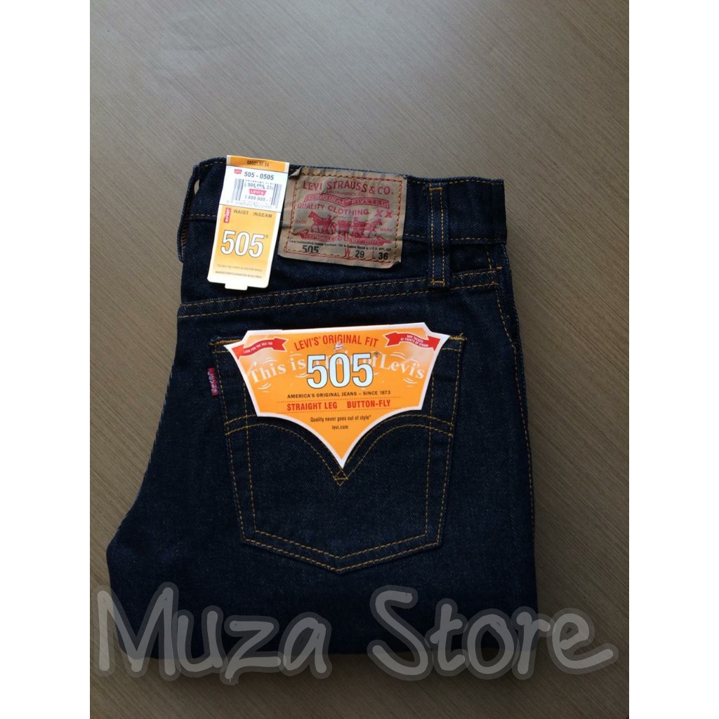 Quần Jean Dài Levis 505 Thời Trang Cao Cấp Cho Nam