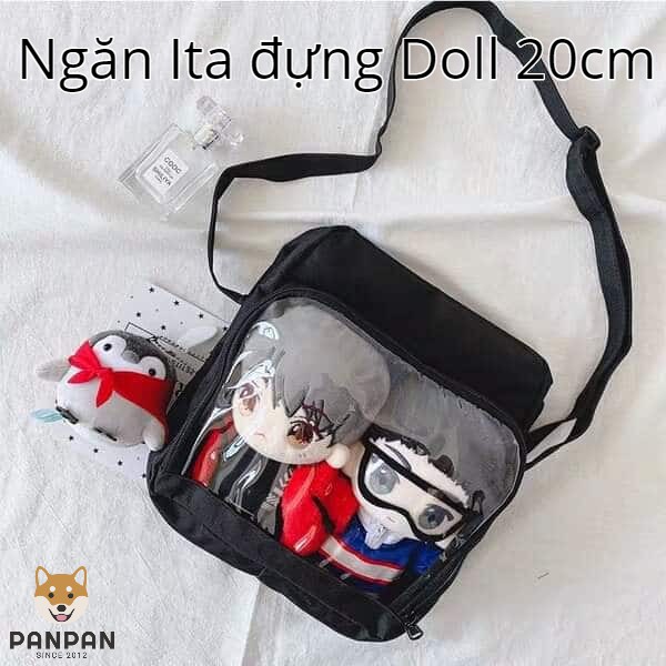 Itabag - Túi đeo chéo ngăn trong suốt.