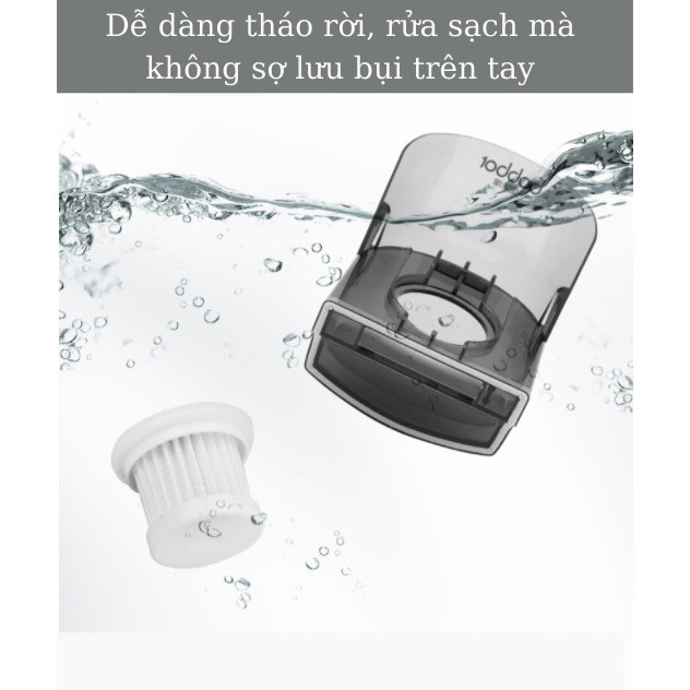 Máy hút bụi diệt khuẩn giường đệm, sofa, khử trùng bằng tia UV cao cấp Bobbot | BigBuy360 - bigbuy360.vn