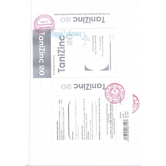 TaniZinc Bổ sung Kẽm và collagen