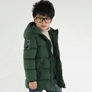 Áo khoác phao có nón giữ ấm cho bé trai từ 6-15 tuổi