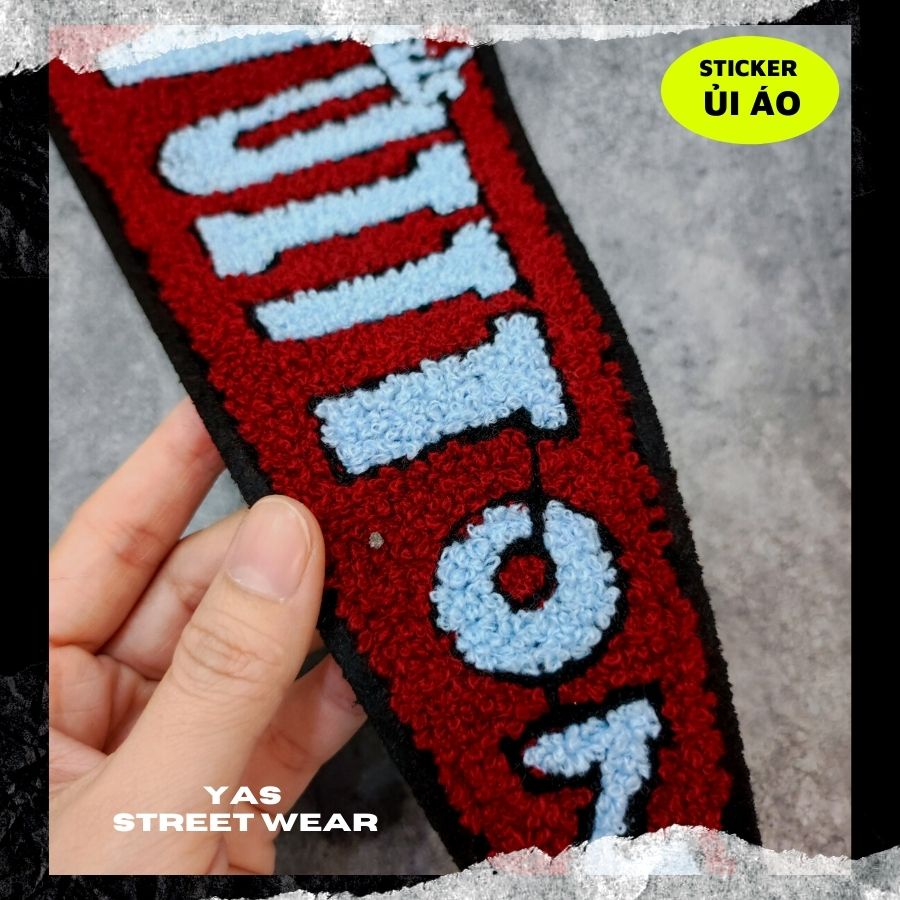 Mua Sticker vải thêu cao cấp - có sẵn keo ủi,PATH STIKER THÊU XÙ KÍCH ...