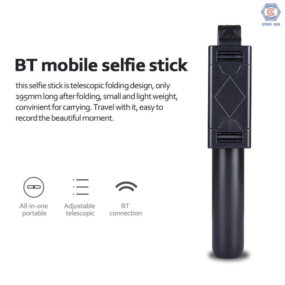 Gậy Chụp Ảnh Selfie Bt Không Dây Có Thể Gấp Gọn Kèm Giá Đỡ Ba Chân Cho Điện Thoại | BigBuy360 - bigbuy360.vn