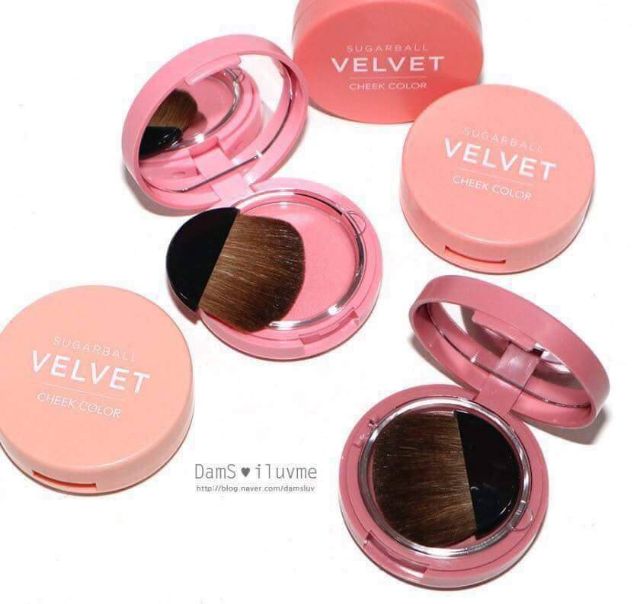 Phấn má hồng Sugar Ball Velvet Cheek Color Aritaum