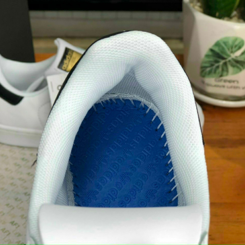 Giày superstar  mũi sò màu trắng sọc đen, giày thể thao adidas mũi sò vip da thật, full size cho cả nam nữ