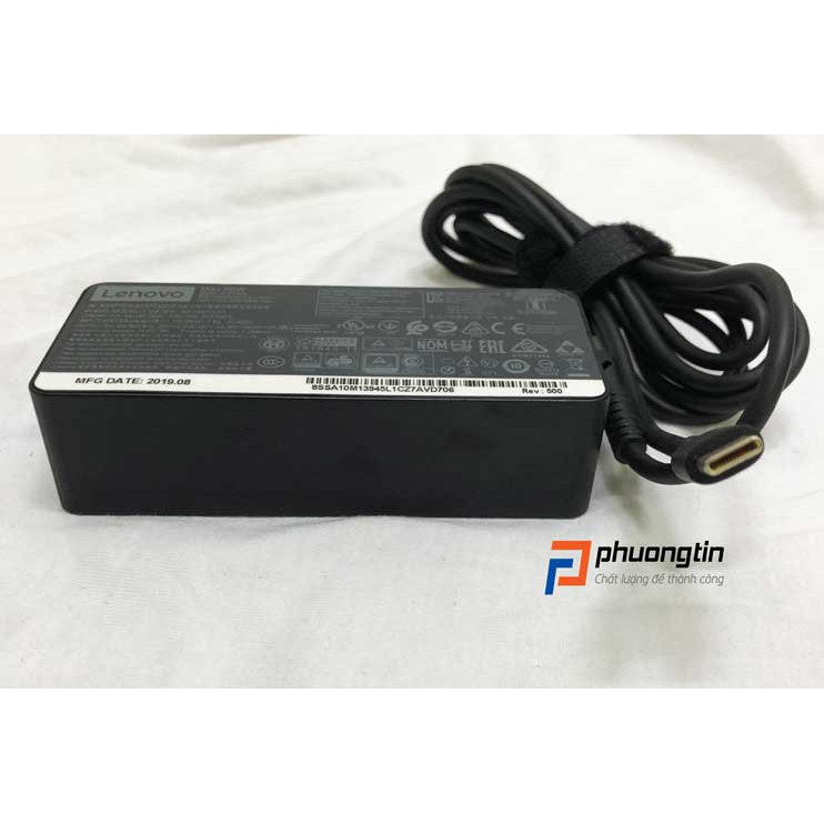 Adapter sạc zin Lenovo ThinkPad 65w type C L430 L480 T470, T470s  T480 carbon X1 gen 5 Gen 6 yoga