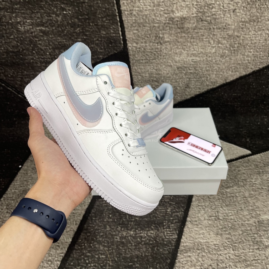 Giày Nike Air Force 1 Shadow Xanh Dương, AF1 Shadow Xanh Dương Bản Đẹp Chuẩn SC, Fullbox, Full Phụ Kiện