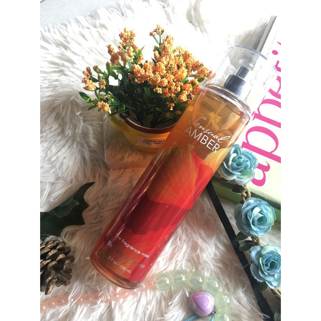 [Auth] Xịt Thơm Toàn Thân Bath And Body Works -  Sensual Amber +𝘿𝙚𝙘𝙚𝙢𝙗𝙚𝙧 𝙎𝙝𝙤𝙥+