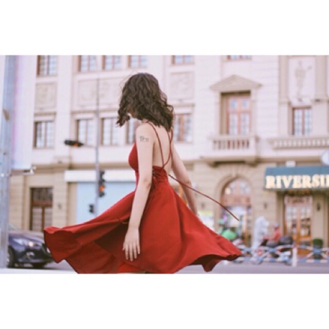 Đầm Flying hở lưng đan dây SDX25 | BigBuy360 - bigbuy360.vn