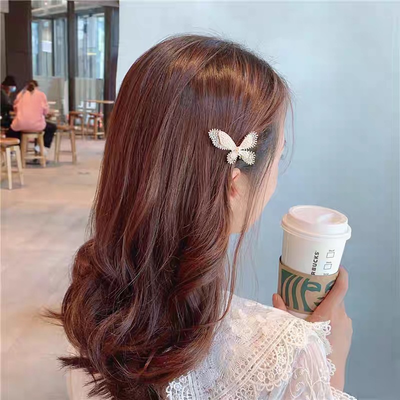 Kẹp Tóc Hình Bướm Đơn Giản Tinh Tế