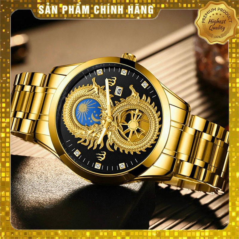 Đồng Hồ Cơ Nam Automatic FNGEEN Dây Thép Không Gỉ