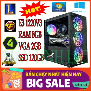 Thùng máy tính chuyên game online maxsting lmht, fifa4, cf...