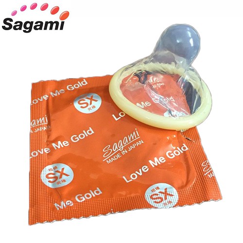 Bao Cao Su SAGAMI Xtreme White &amp; Orange [CHÍNH HÃNG 100%] BCS Gai và BCS siêu mỏng, Sự kết hợp hoàn hảo của Sagami