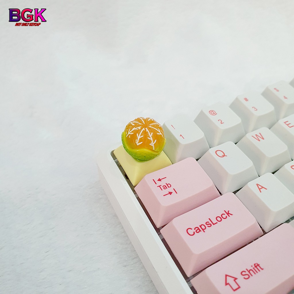 Keycap Lẻ Hình Trái Cây Siêu Dễ Thương độc lạ ( keycap Artisan )