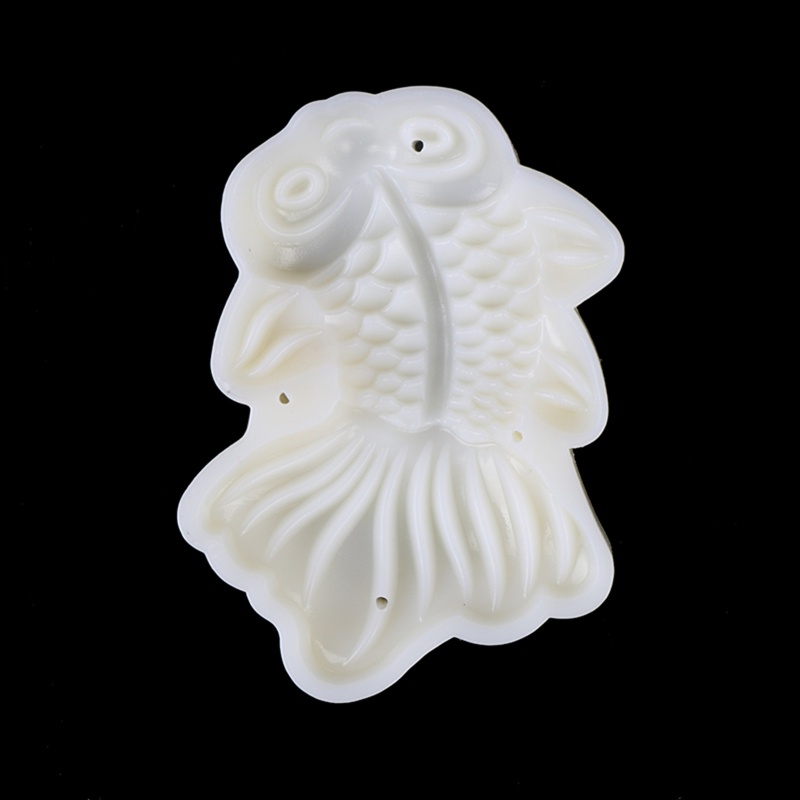Dụng Cụ Làm Bánh Trung Thu DIY Kềm Đầu Khuôn Cắt Hình Con Cá 3D 65G
