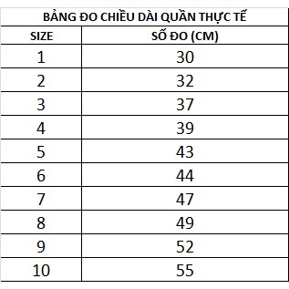 Combo 5 quần dài trắng cotton cho bé