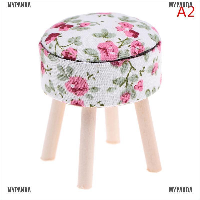 Ghế Gỗ Đồ Chơi Búp Bê Tỉ Lệ 1/12