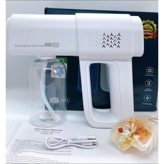 Máy Khử khuẩn/Máy phun sương diệt khuẩn K5 Pro, Công nghệ Nano, Tia UV khử khuẩn nhà cửa