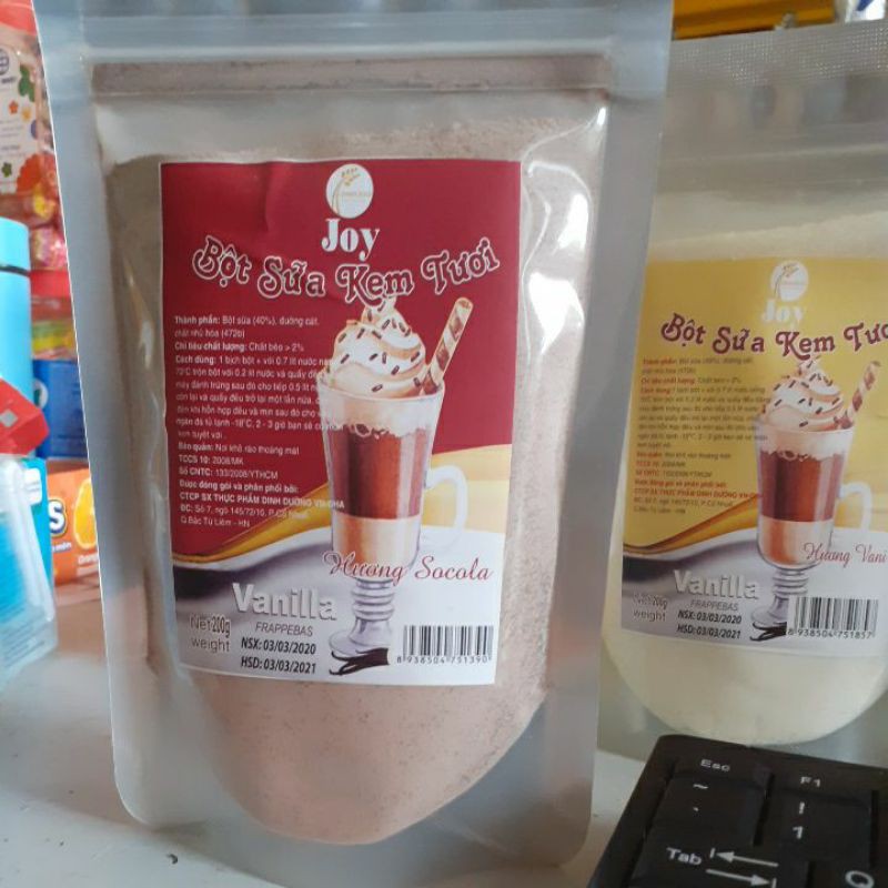 bột sữa kem tươi joy 200g