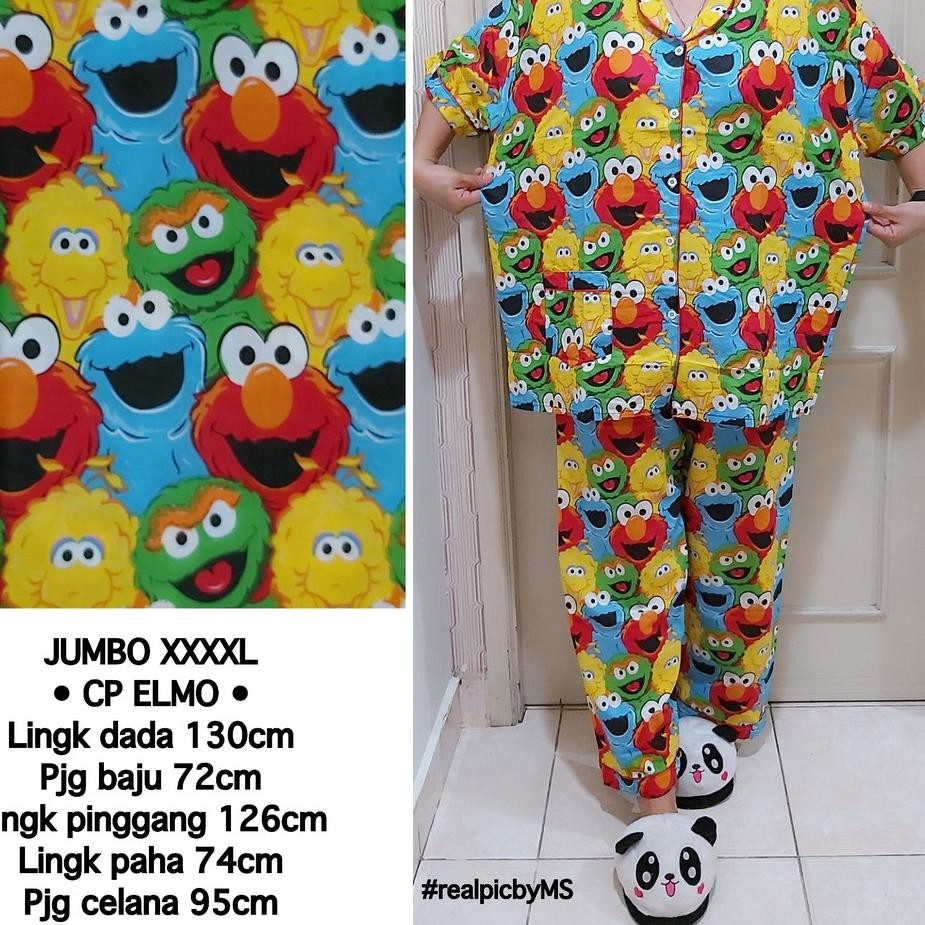 Bộ Đồ Ngủ Pijama 4l Xxxxl 130cm Họa Tiết Doraemon Tsumtsum Minion / Hello Kitty / Elmo Đáng Yêu Cho Mẹ Bầu Kat