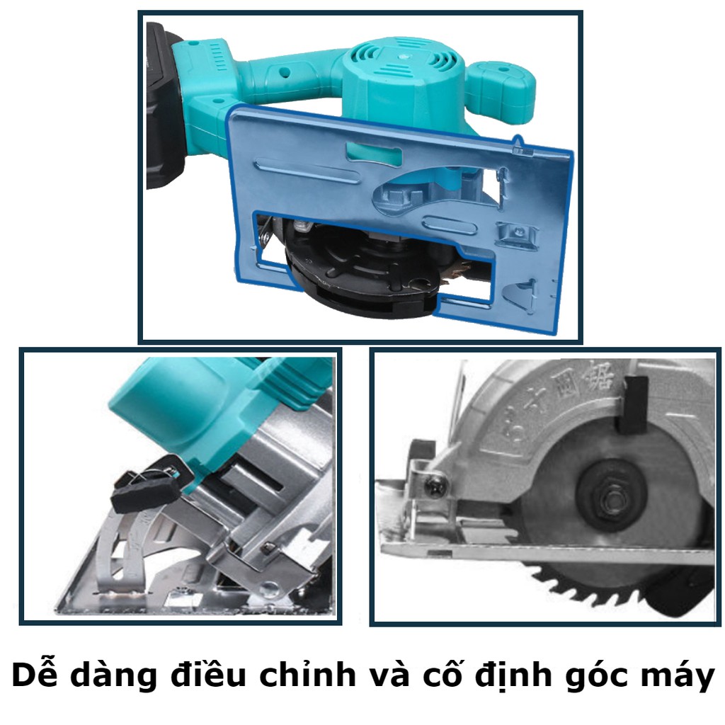 Máy cưa bàn không chổi than dùng pin Makita (thân máy)