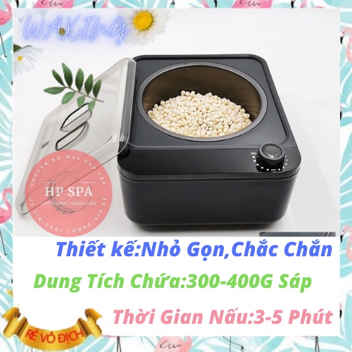 [Nồi chống dính, Công suất lớn] Nồi nấu sáp wax lông chống dính cao cấp công suất lớn nấu siêu nhanh