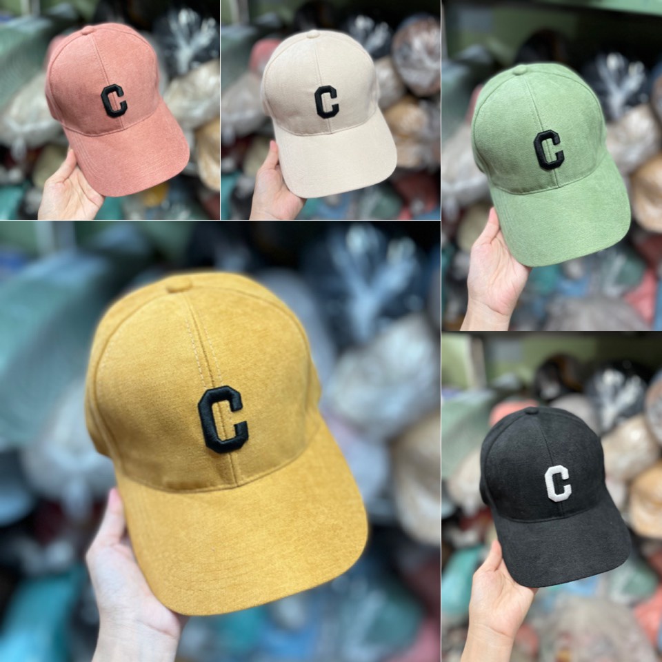 NÓN KẾT NHUNG THÊU UNISEX FORM ULZZANG NAM NỮ