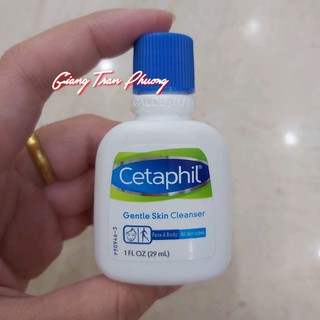 (Mini size) Sữa rửa mặt Cetaphil 29ml