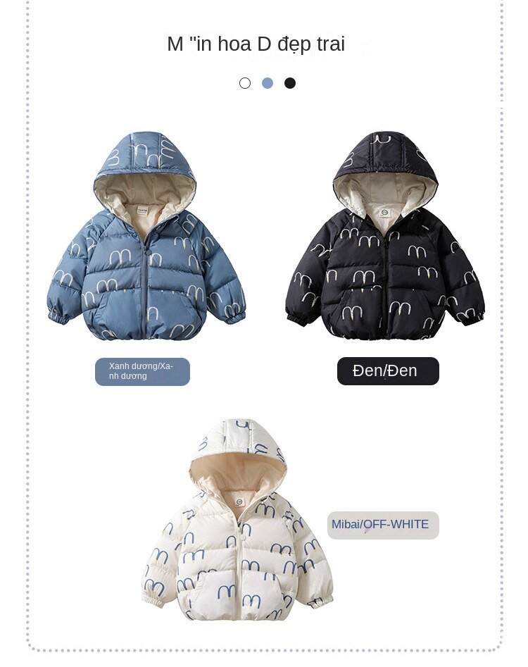 2021 Fall And Winter New Children Light Coat Men And Women Children Coat Jacket Kids