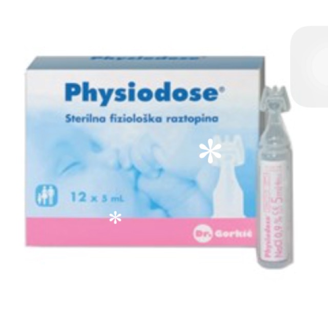 Nước muối sinh lý physiodose của Pháp